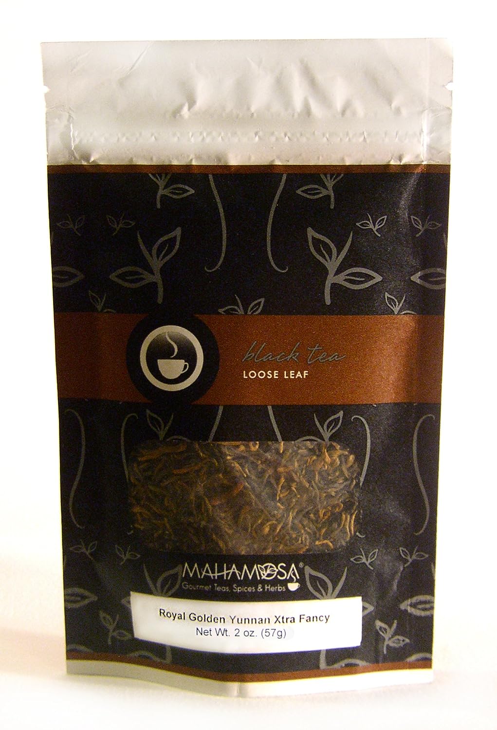 Mahamosa China Black Tea Loose Leaf (Looseleaf) - Royal Golden Yunnan Extra Fancy Supreme Long Leaf