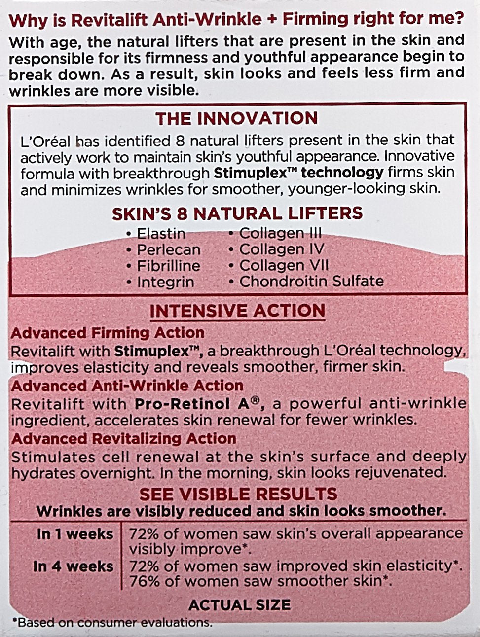 Esupli.com L'Oreal Paris Skin Care Revitalift Anti Wrinkle and Firming 