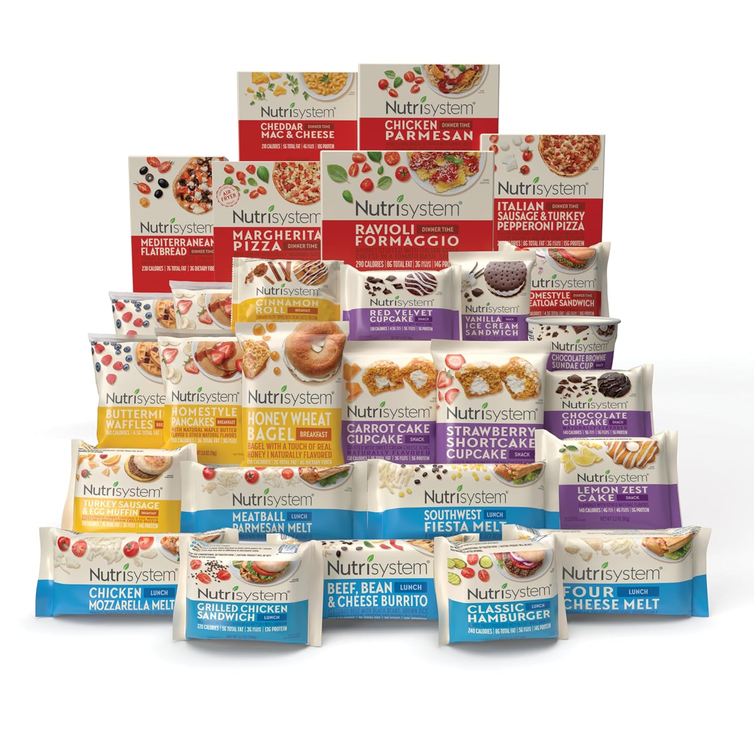 Nutrisystem Frozen Members' Favorites 7-Day Weight Loss Kit With 28 D