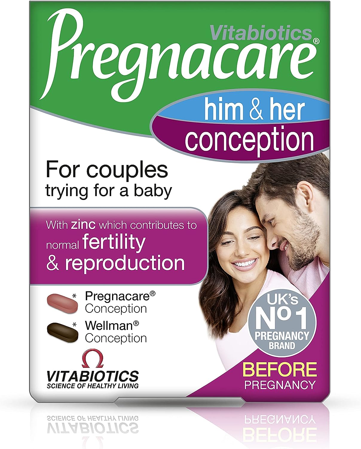 Vitabiotics - Pregnacare - His & Her Conception - 2x30 Tablets