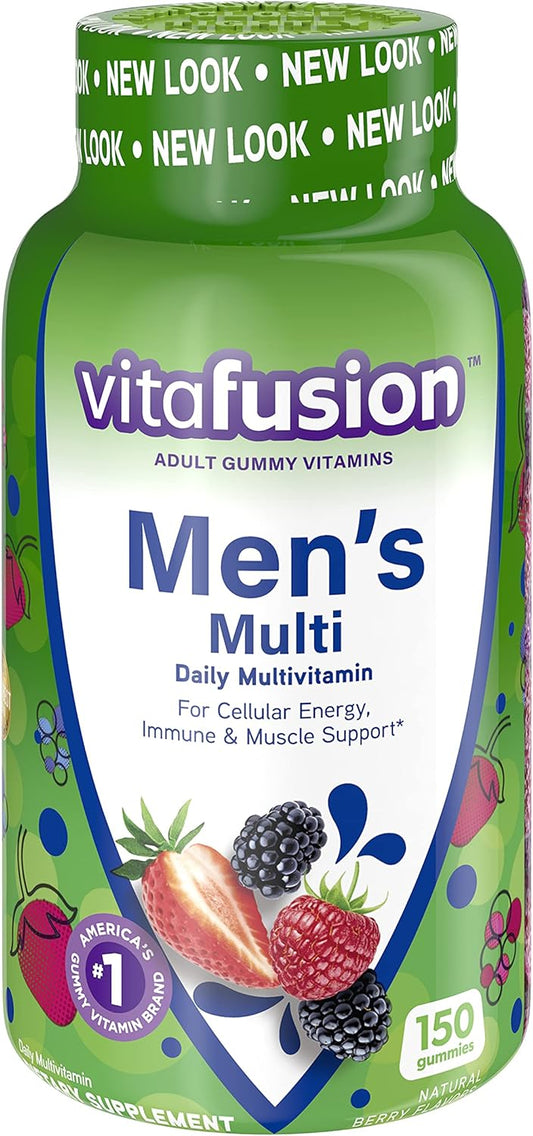 Vitafusion Men's Gummy Vitamins, 150 Count (Pack of 3)