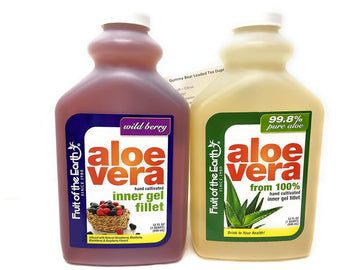 ThisNThat Aloe Vera Juice Bundle Includes: (1) 32oz Fruit of the Earth
