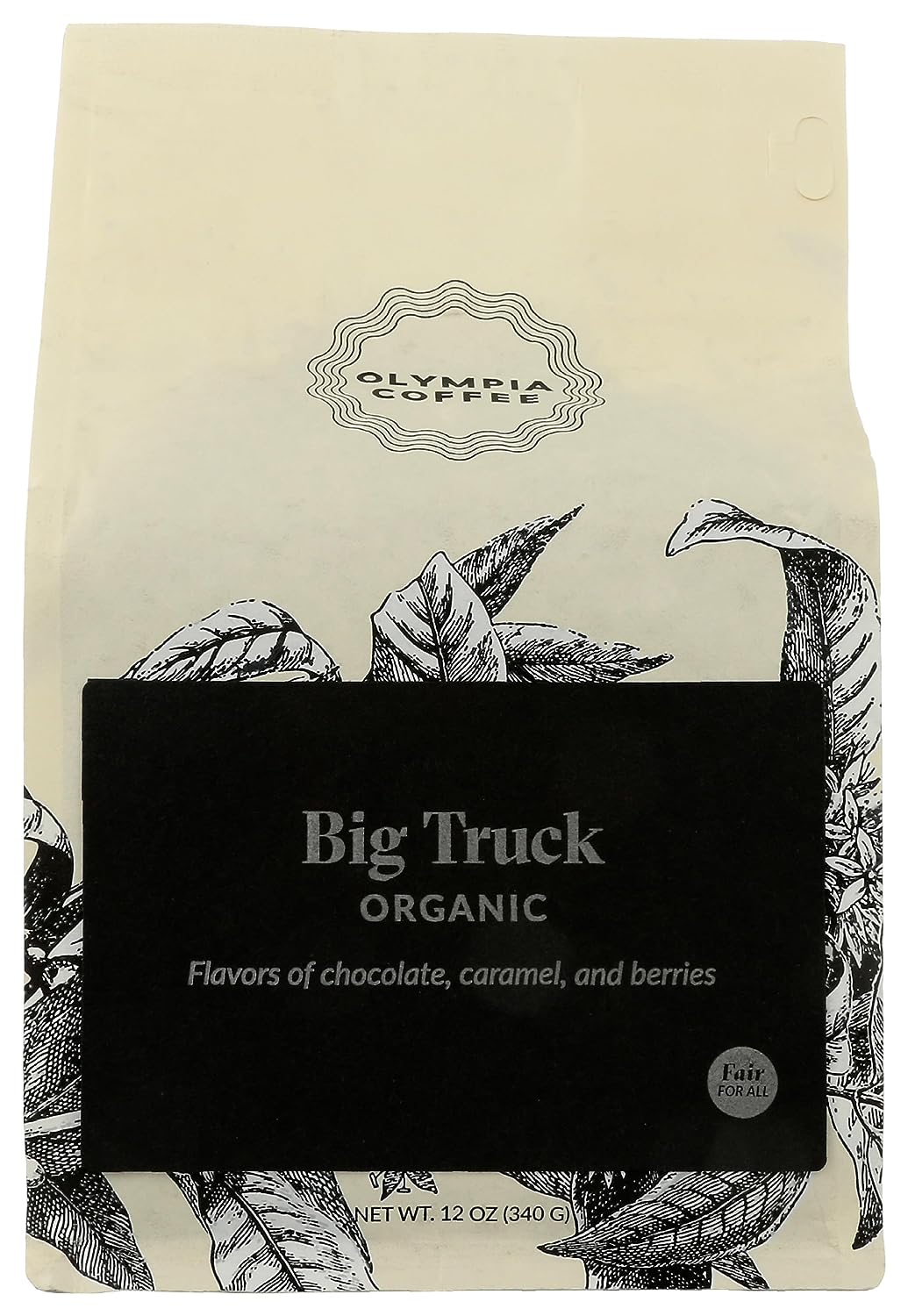 OLYMPIA COFFEE Organic Big Truck Whole Bean Coffee