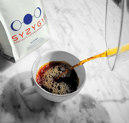 SYZYGY COFFEE | Light Roast Whole Bean, Certified Specialty Coffee,Bag, NASA Inspired Space Coffee (Geisha/Geisha | 100% Arabica)