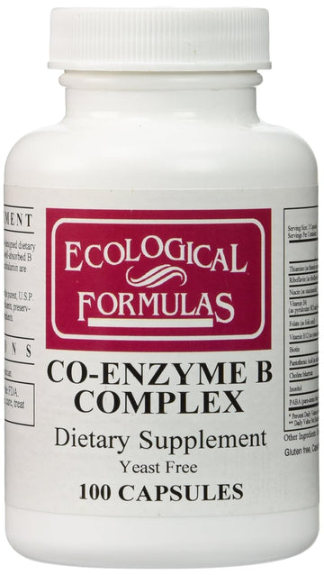 Ecological Formulas/Cardiovascular Res. - Co-Enzyme B Complex - 100 Ca