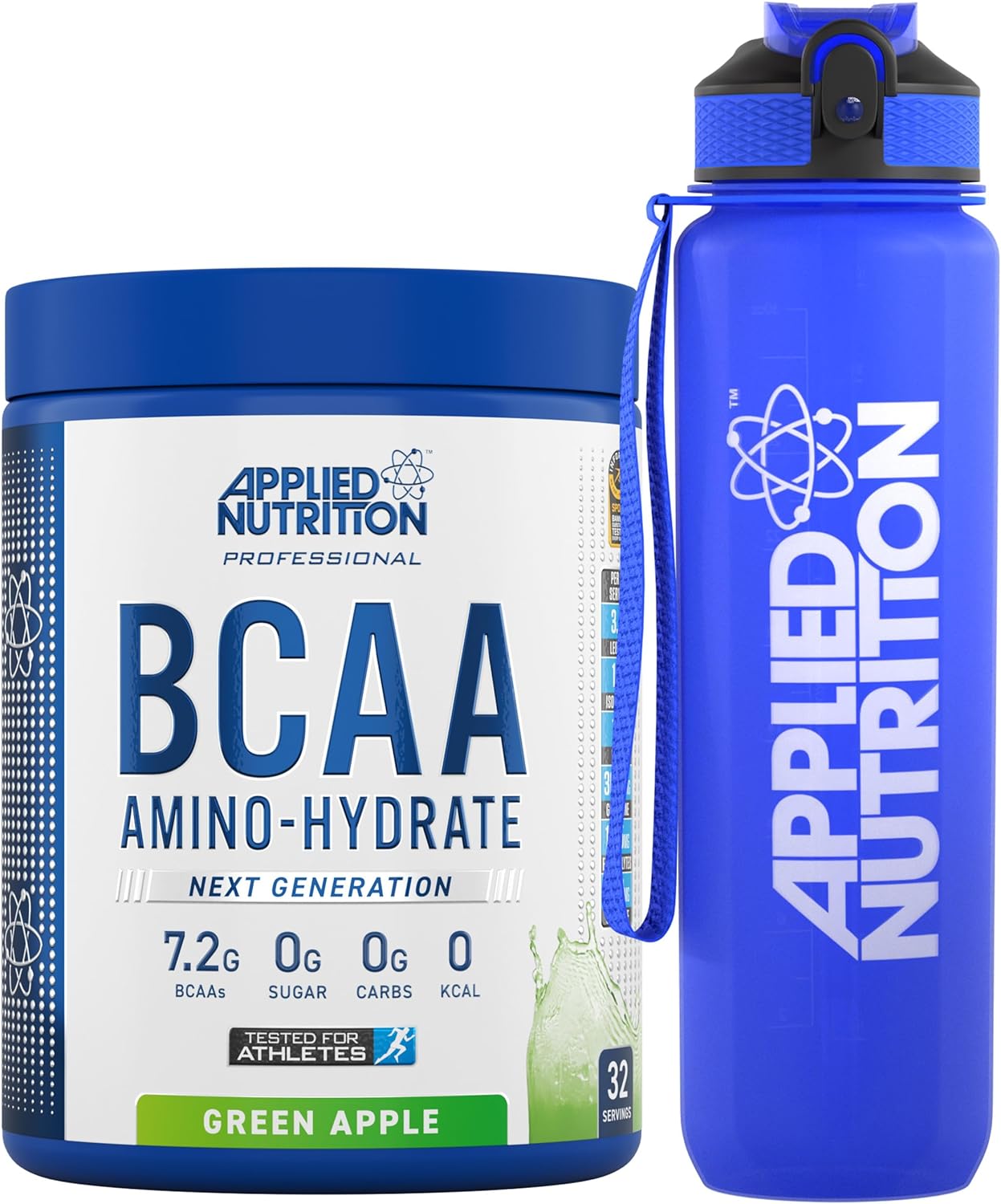 Applied Nutrition Bundle: Bcaa Powder 450G + Lifestyle Water Bottle 10750 Grams