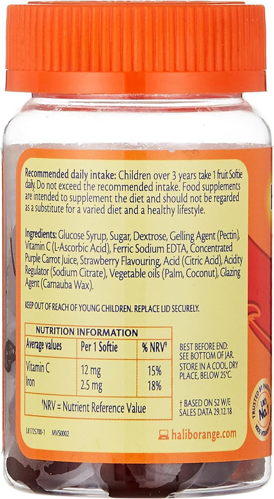 HALIBORANGE IRON+VIT C SOFTIES 30S

127 Grams