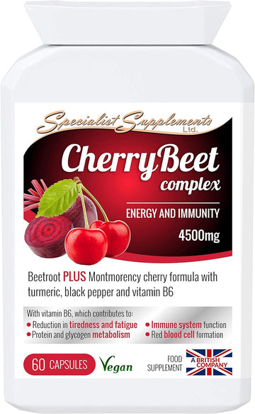 Specialist Supplements Cherrybeet Complex 60 Capsules

64 Grams