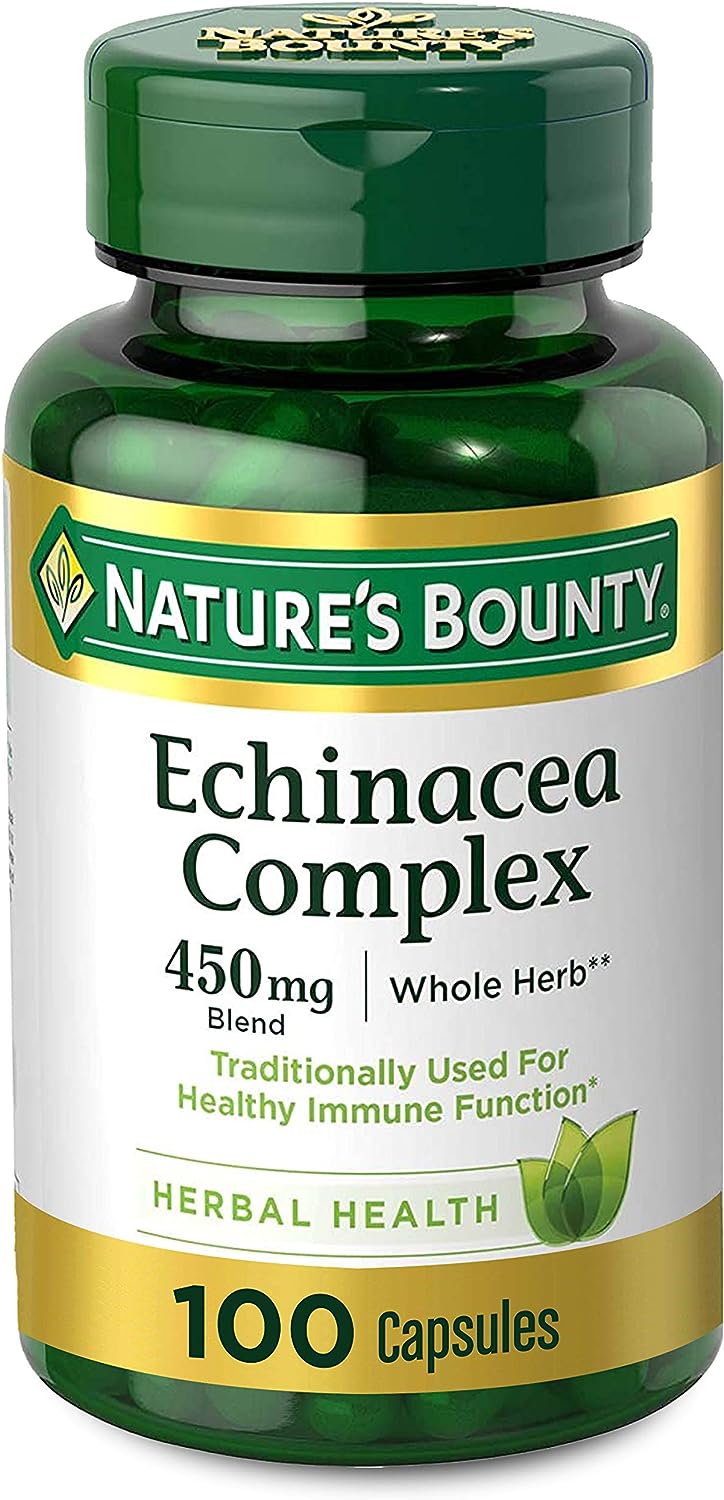 Nature'S Bounty Echinacea Complex, Herbal Supplement, Supports Immune