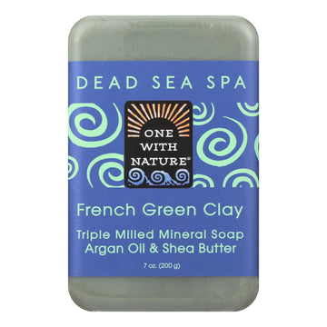Esupli.com  One with Nature French Clay Soap - French Green 