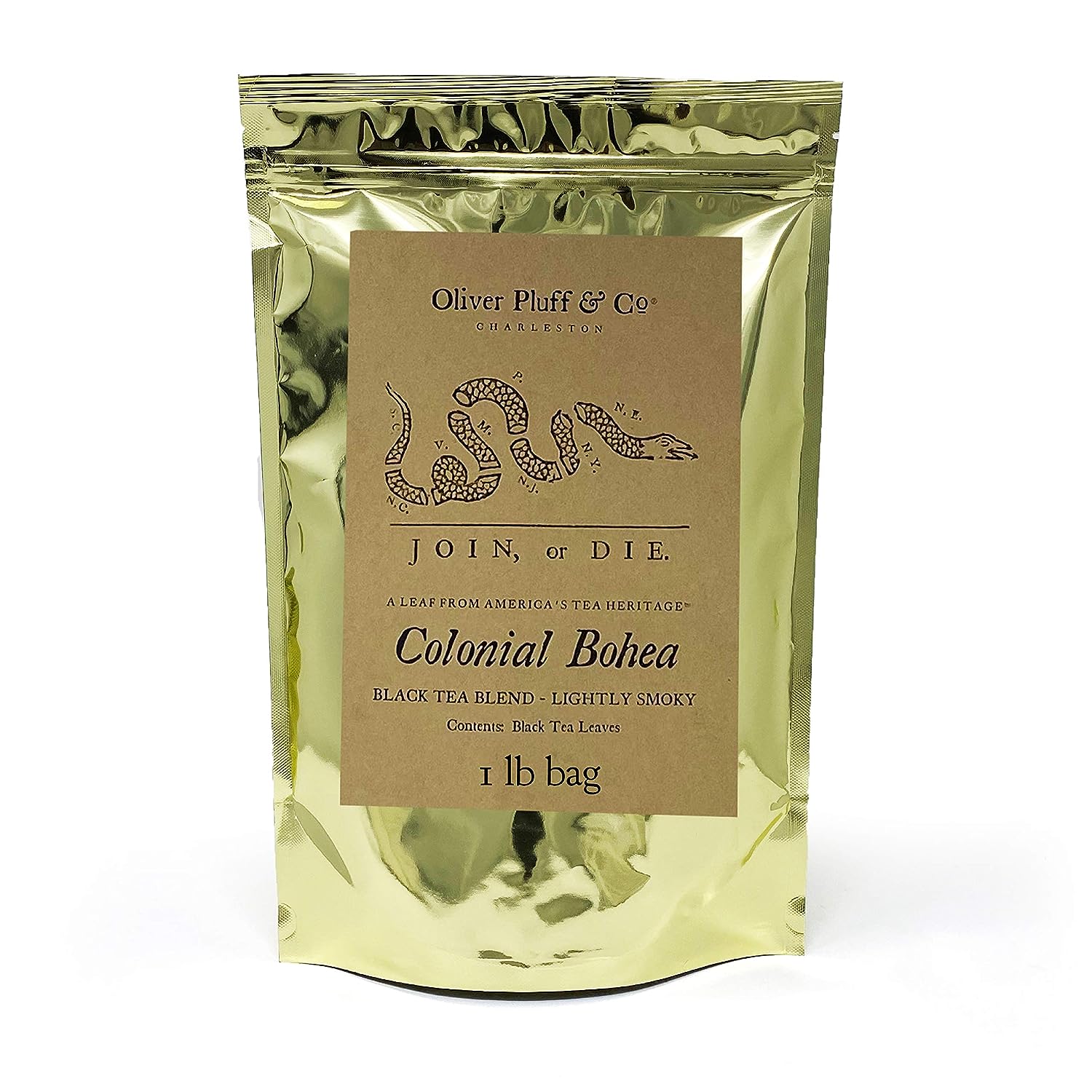 Oliver Pluff & Co. Colonial Bohea - Loose Leaf Black Tea – Award Winning Historical Loose Leaf Tea