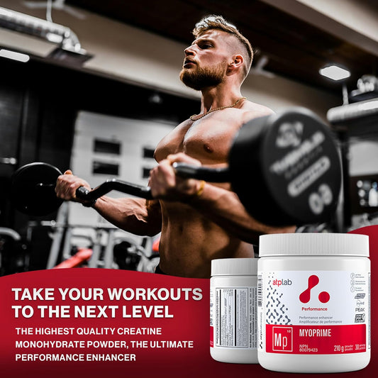 ATP LAB | Myoprime 210g Organic Raspberry Flavour | Myoprime is an Adv