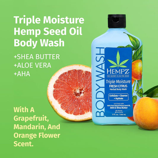 Esupli.com  Hempz Triple Moisture Body Wash - Grapefruit & P