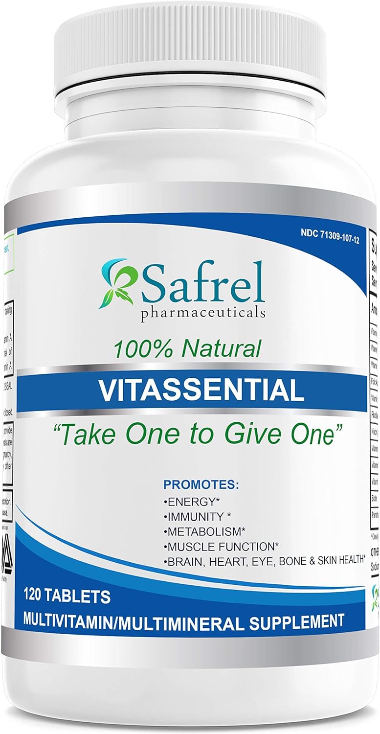 Safrel Vitassential One Daily Multivitamin For Men And Women - Organic