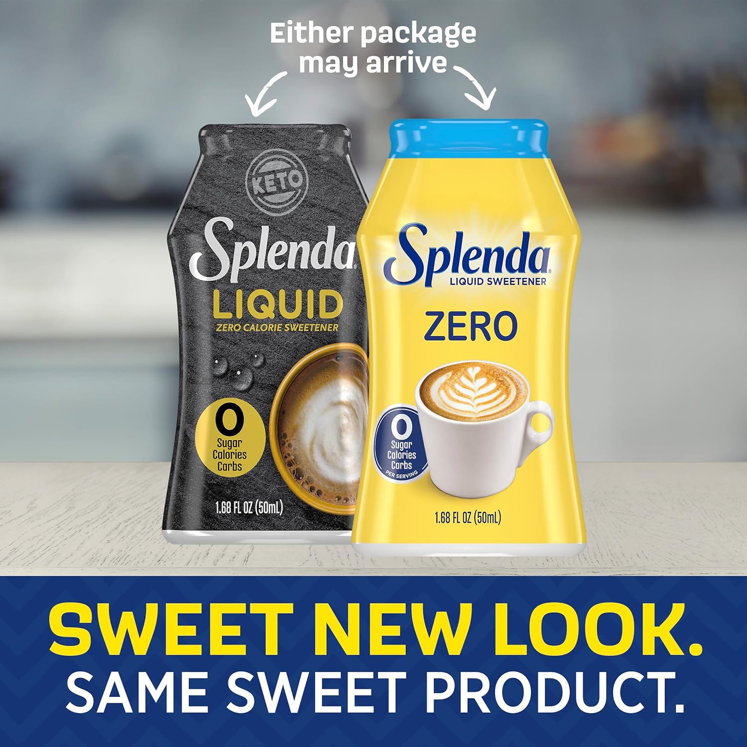  SPLENDA Zero Liquid No Calorie Sweetener, Original 1.68 Fl 