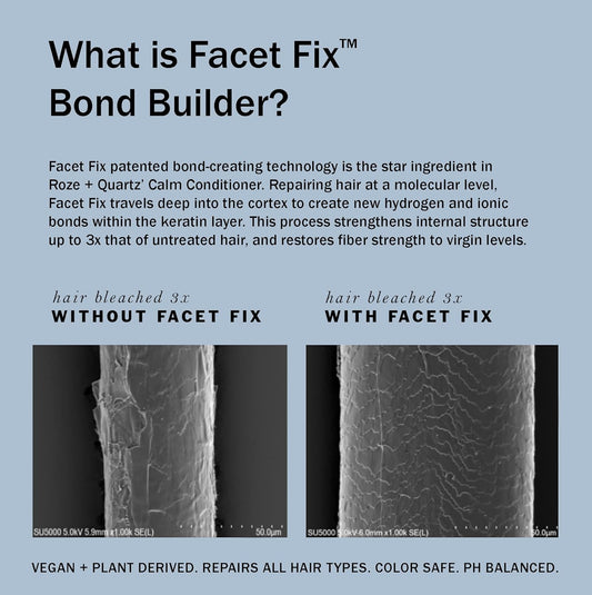 Re + Quartz Calm Conditioner (8.5  250) with Facet Fix™ Bond Builder