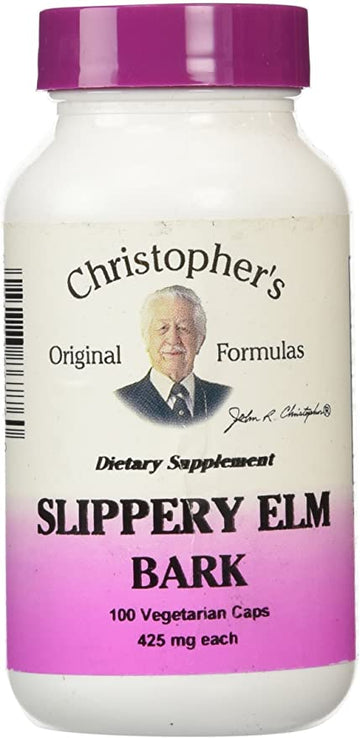 Dr. Christopher'S Slippery Elm Bark - 425 Mg Vegetarian Capsules
