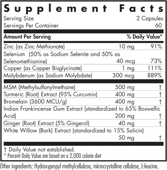 Allergy Research Group - InflaMed - Joint Support, Athletes - Curcumin