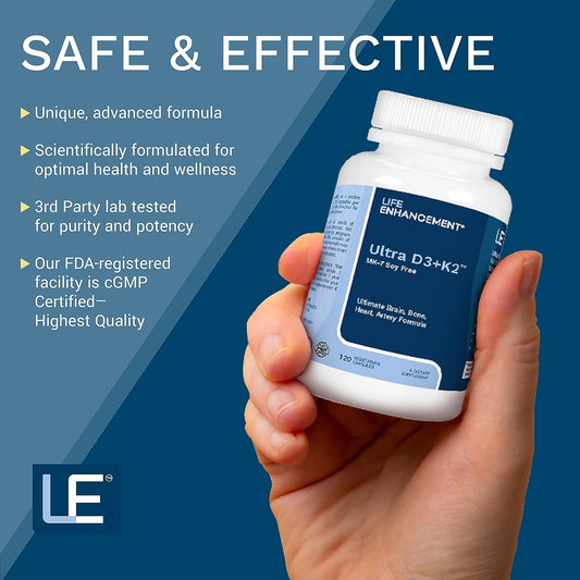 Ultra D3/K2 Vitamin D3 2000 Iu With Vitamin K2 - Vitamin D Supplement