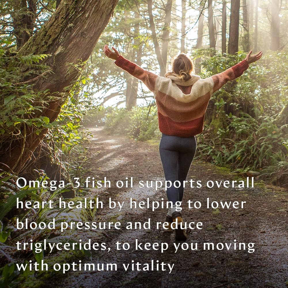  BodyHealth Omega 3 Health (120 Soft Gels), Fish Oil Supplem