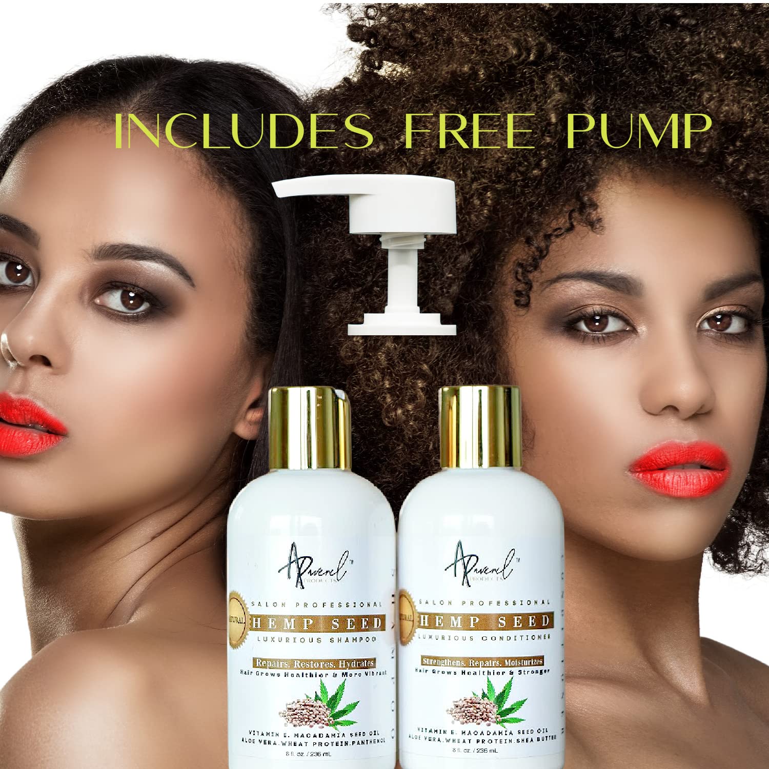 Esupli.com ARAVENEL Products Luxurious Shampoo and Conditioner Set Hemp