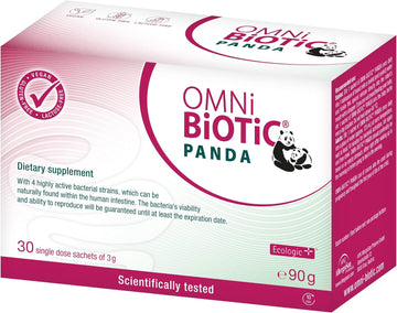 Omni Biotic Panda | 30 Sachets (90G) | 4 Bacterial Strains | 3 Billion90 Grams