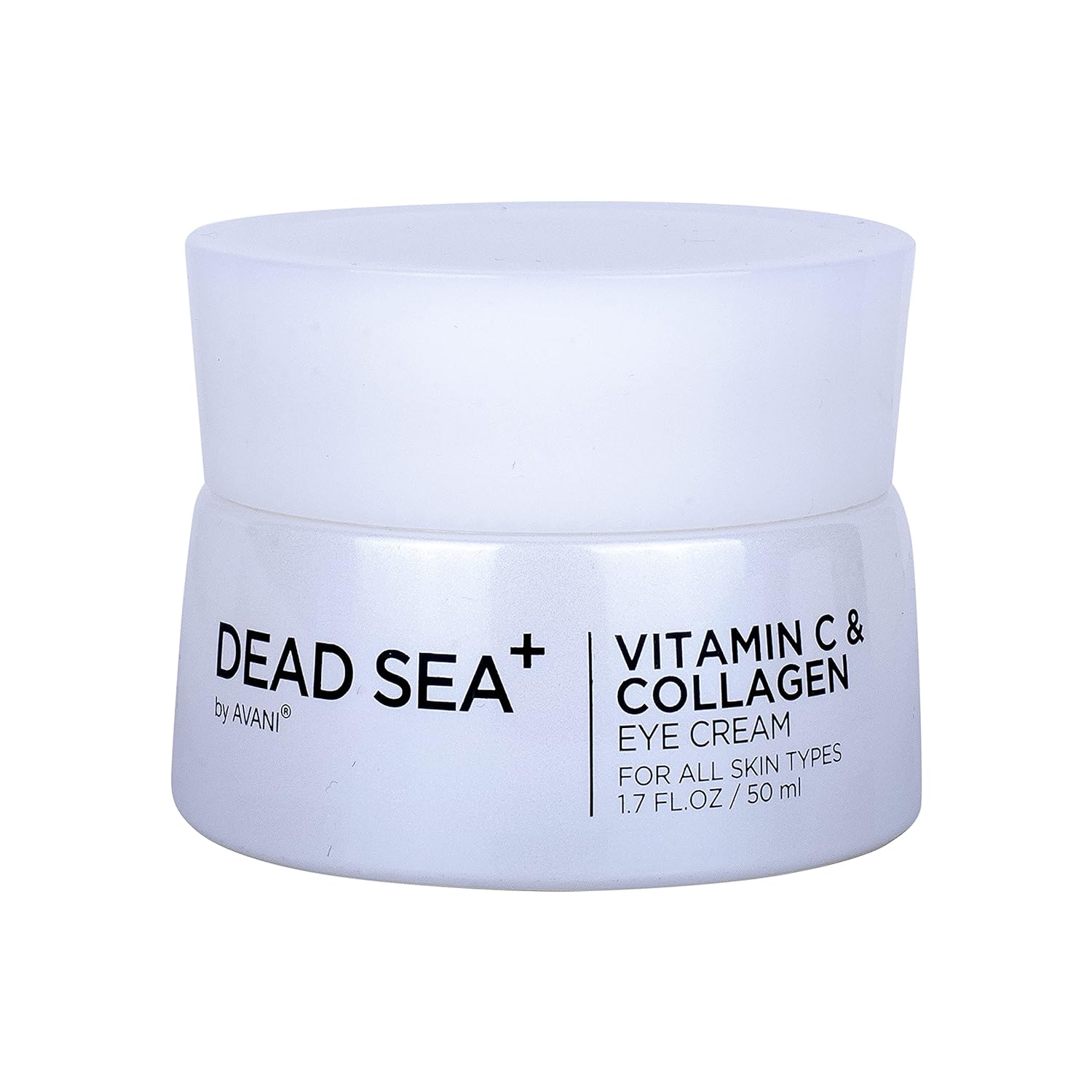 Dead Sea+ by AVANI VITAMIN C & COLLAGEN EYE CREAM | Targets Typical Signs Of Aging, Improves Skin Elasticity, Reduces Fine Lines And Wrinkles | Dead Sea Minerals, Collagen, And Vitamin C - 1.7