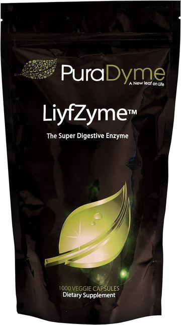 LiyfZyme 1000 Veggie Capsules by Lou Corona1 Pounds