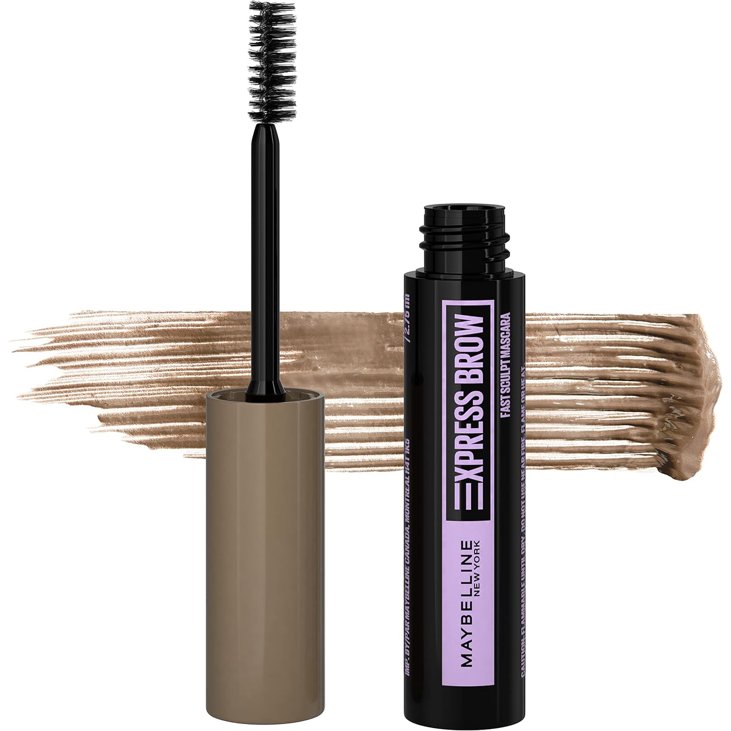 Maybelline Brow Fast Sculpt, Shapes Eyebrows, Eyebrow Mascara Makeup, Light Blonde, 0.09 .