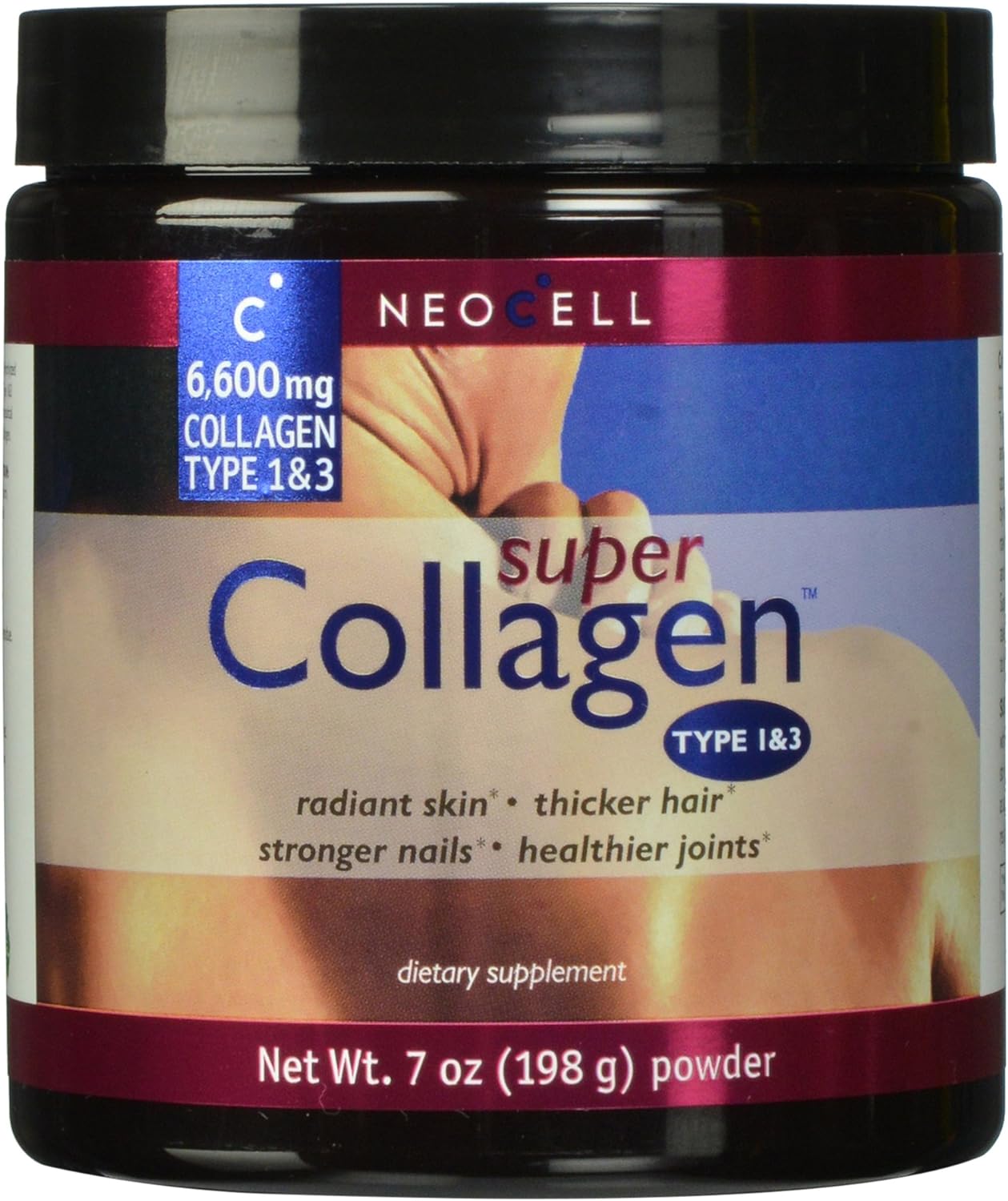 NeoCell Super Powder Collagen, Type 1 and 3, 7