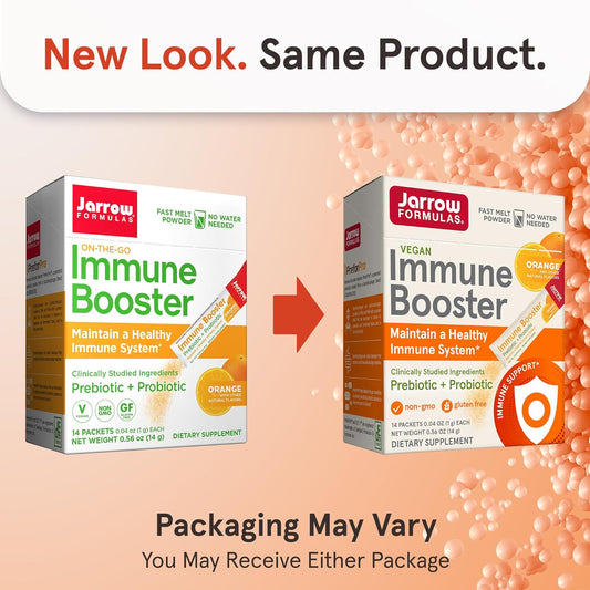 Jarrow Formulas Immune Booster - 2 Clinically Studied Strains - Prebio