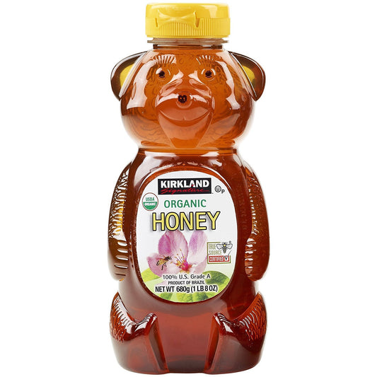 Kirkland Signature Pure Honey (Raw Organic 680 g) : Grocery 