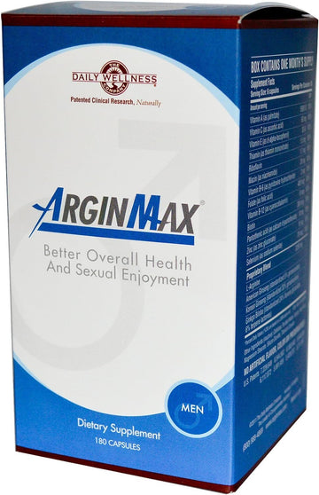 ArginMax L Arginine Nitric Oxide Supplement for Men - Oxygen & Blood F
