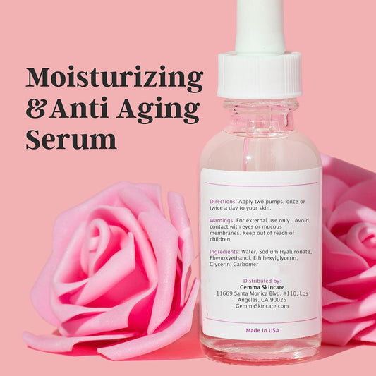 Gemma Ultra Hydrating Collagen Serum - Moisturizing and Hydrating Face Serum with Hyaluronic Acid - 1   Face Serum