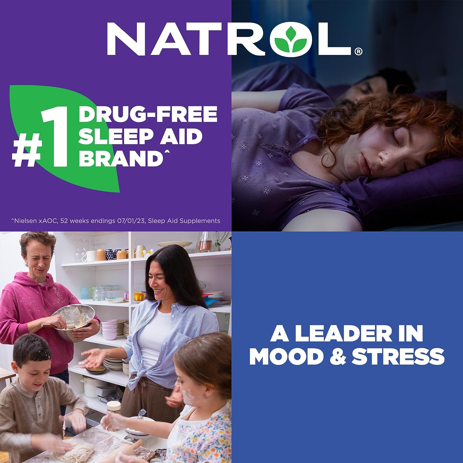 Natrol Relax + Ultimate Calm with Ashwagandha, 5-HTP, L-Theanine and L