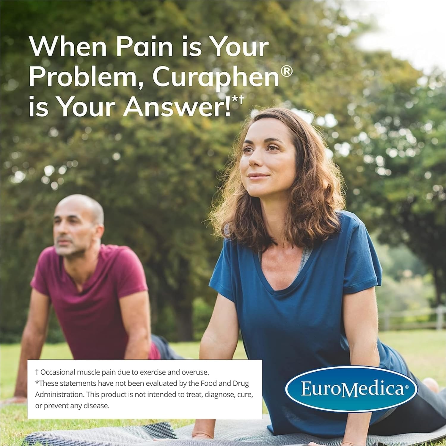 Euromedica Curaphen - 60 Capsules, Pack of 2 - Professional 