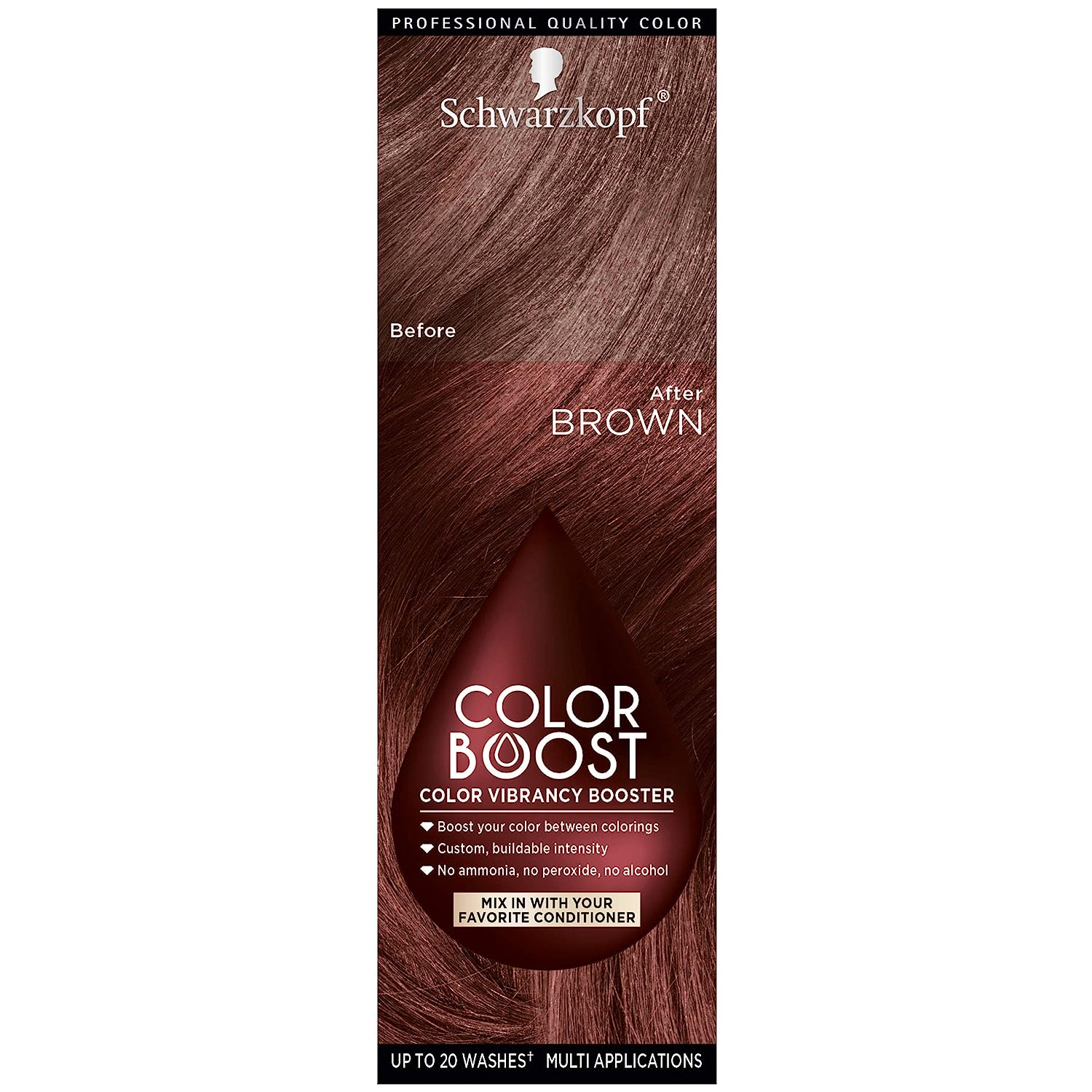 Schwarzkopf Color Boost Color Vibrancy Booster, Brown