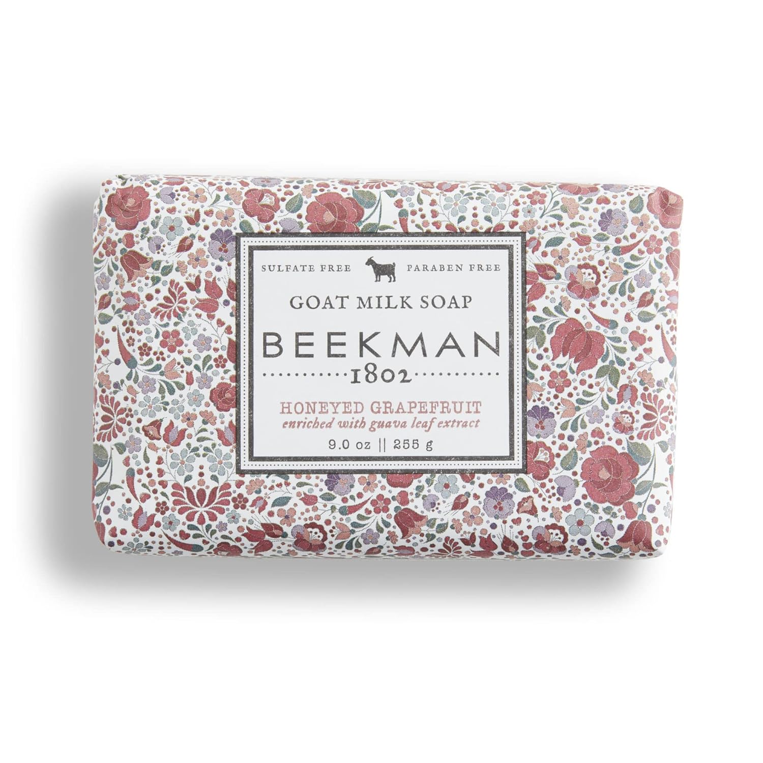Beekman 1802 Goat Milk Soap Bar, Honeyed Grapefruit - 9  - Nourishes, Moisturizes & Hydrates the Body - Good for Sensitive Skin - Cruelty Free