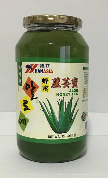 35.3oz Han Asia Aloe Honey Tea, Pack of 1