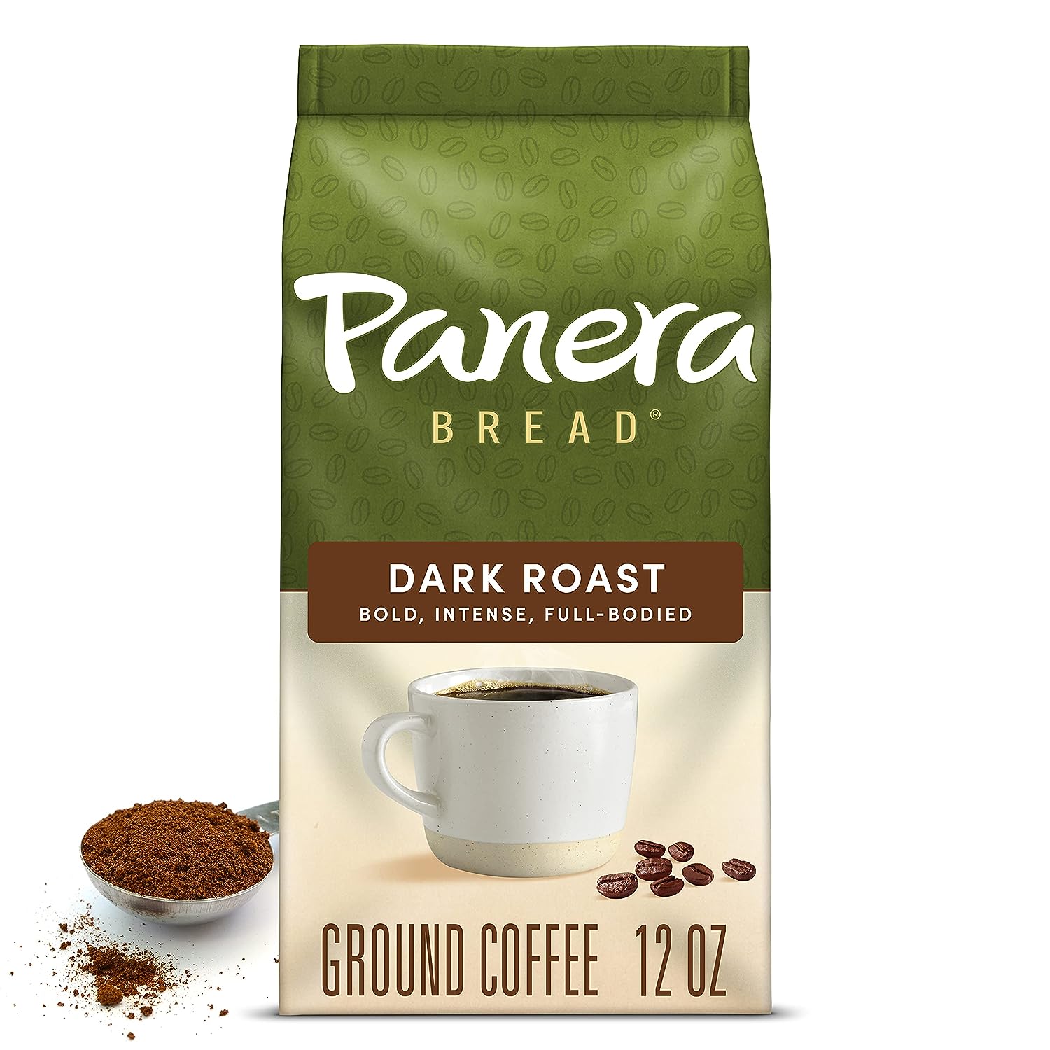 Panera Dark Roast, Ground Coffee, 100 percent Arabica Coffee, Bagged