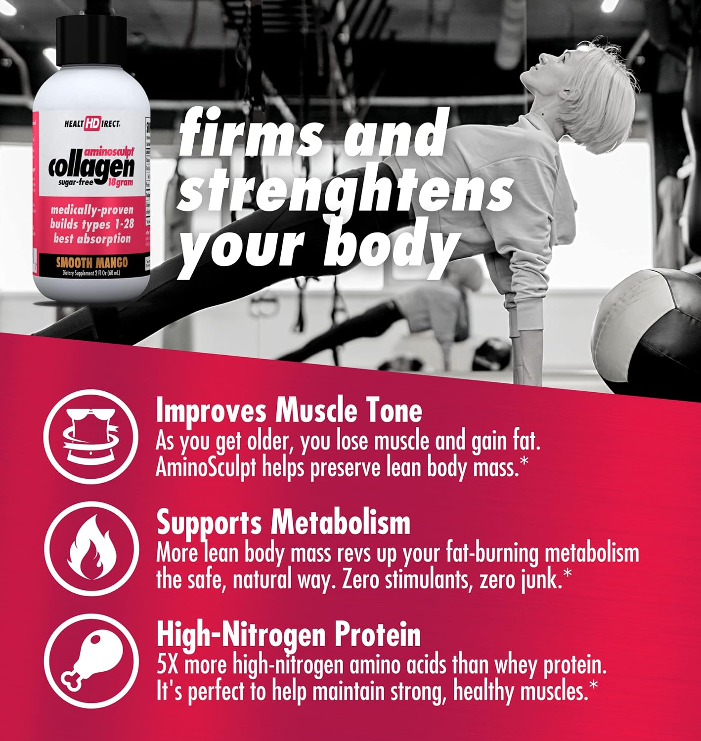 HEALTH DIRECT – Medical-Grade Liquid Collagen Shots – AminoS