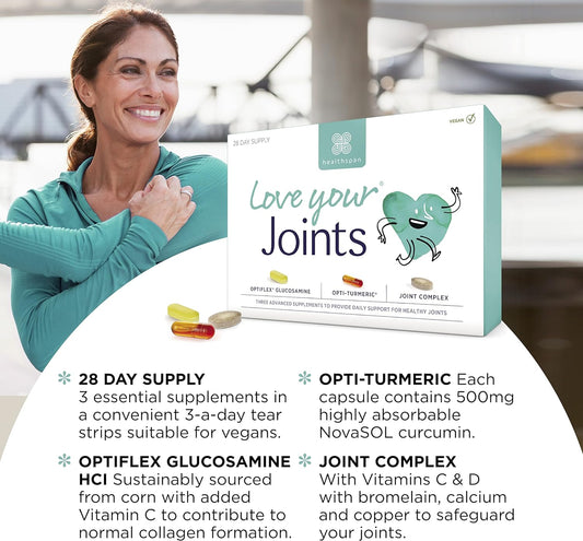 Healthspan Love Your Joints Multivitamin | 28 Day Supply | Support Hea142 Grams