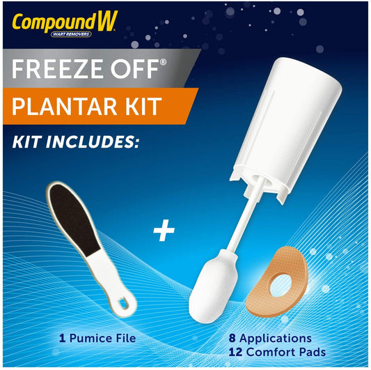Compound W Freeze Off Plantar Wart Remover Kit, 8 Applications