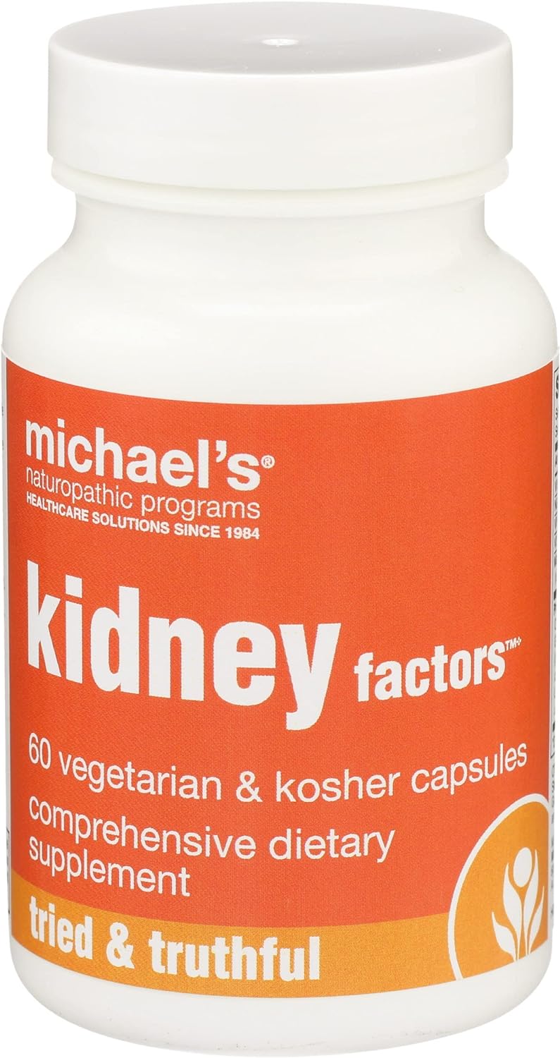 MICHAEL'S Health Naturopathic Programs Kidney Factors - 60 Vegetarian