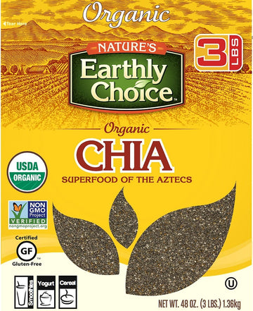 Nature's Earthly Choice Organic Chia Seeds Net Wt