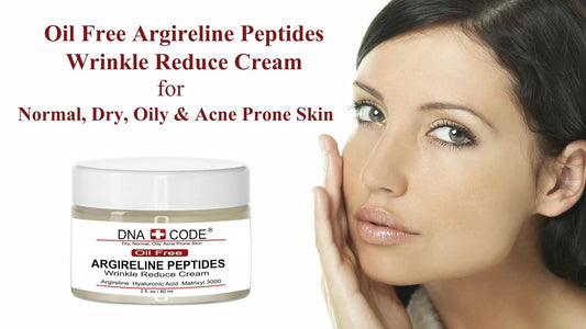 OIL FREE Pure Argireline Peptides Winkle Reduce Cream-Hyaluronic Acid+ Matrixyl 3000