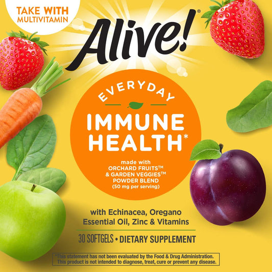 Nature's Way Alive! Everyday Immune Health* with Echinacea & Zinc, Imm