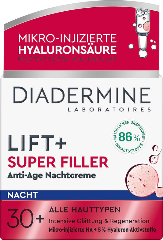 Diadermine Lift + Superfiller Hyaluron Anti-Age Night Cream - 1.76 . (50 )