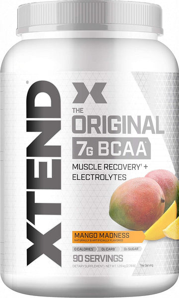 XTEND Original BCAA Powder Mango Madness | Sugar Free Post Workout Mus