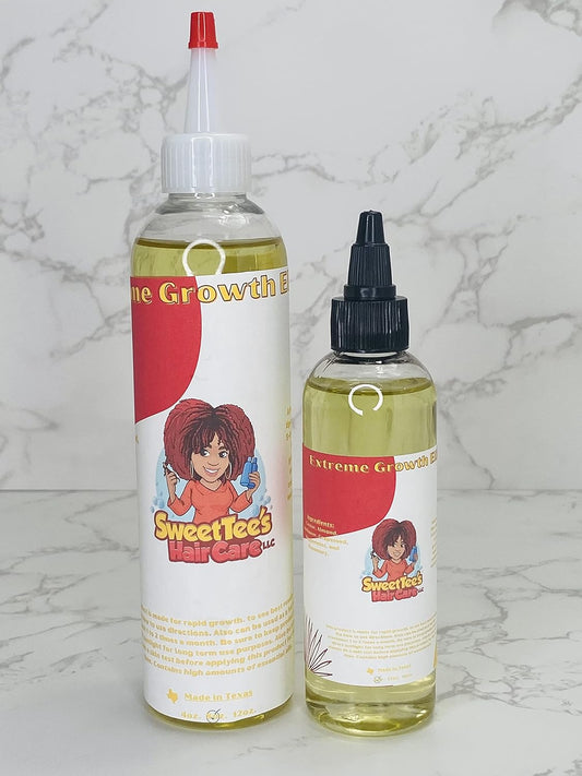 SweetTee's Hair Care: Extreme growth elixir/hair growth oil/for fast growing hair (8 oz)